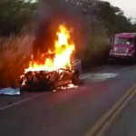 Homem é preso suspeito de dirigir bêbado e provocar acidente que matou idosos queimados dentro de carro