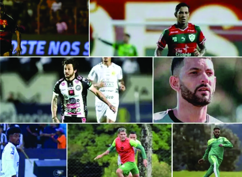 FOTOS: Quem são os jogadores punidos por manipulação de resultados no Brasil