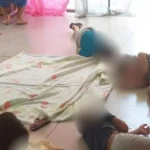 Crianças dormem no chão por falta de colchonetes em CMEI de Trindade, denunciam pais e professores